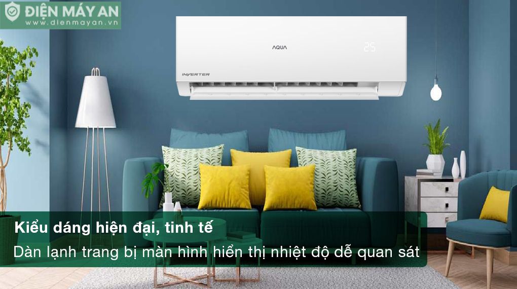 Điều hòa Aqua Inverter 18000 BTU 1 chiều AQA-RV18QA